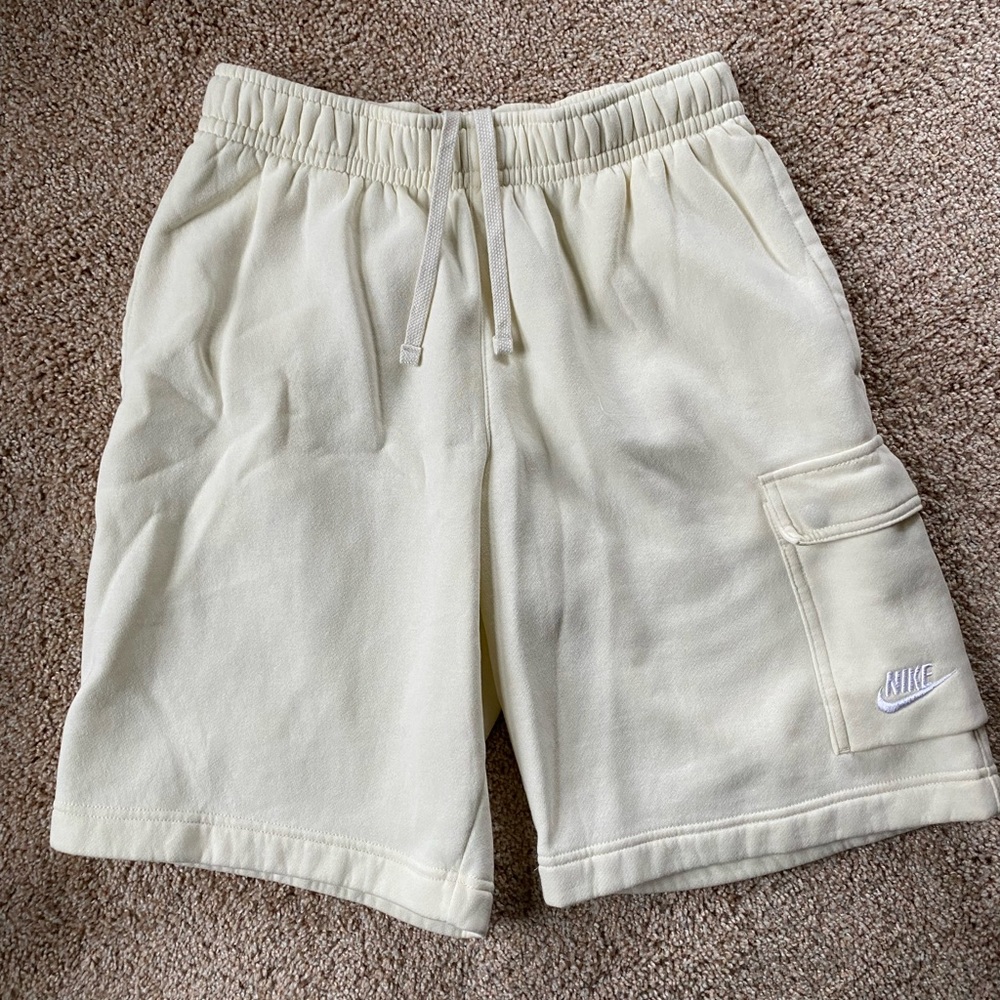 Nike yellow shorts XS